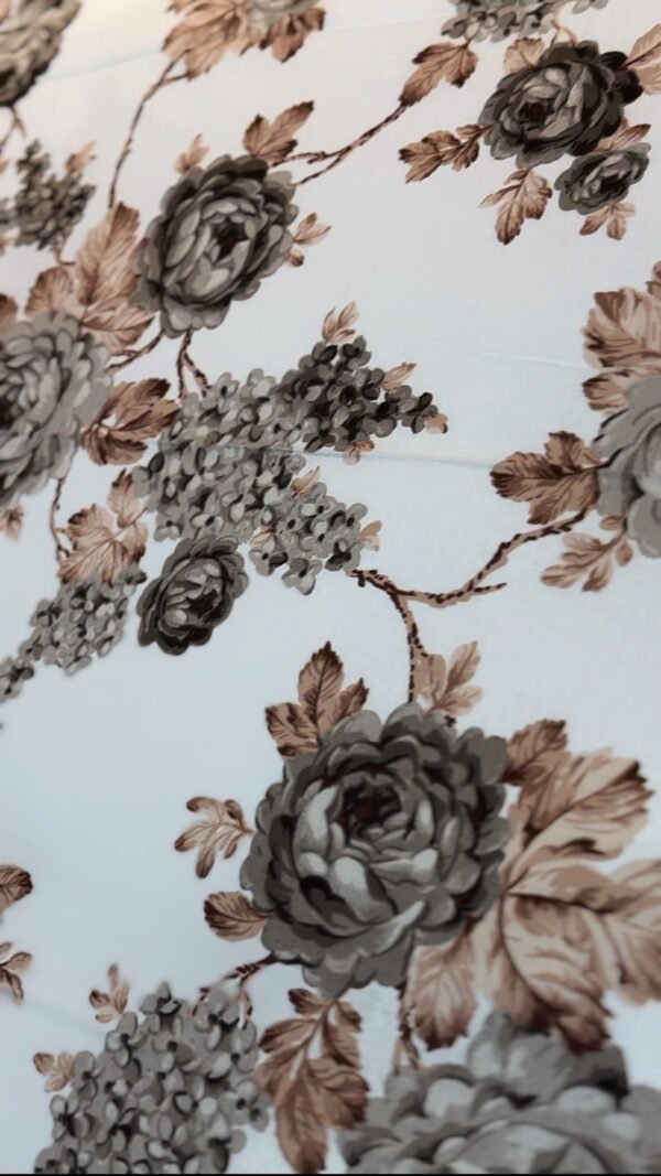 Cache  couette Refuge Fleuri