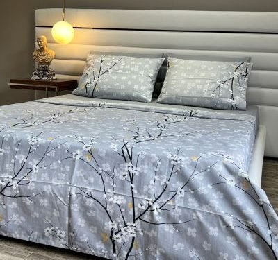 ,j;jh parure imprimé Feuilles D'amandes