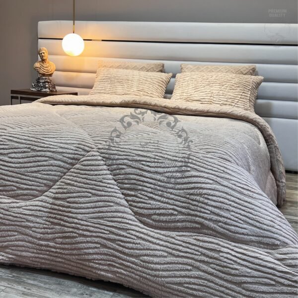 Couvre-lit Polaire 2 Places  –Tranquillité