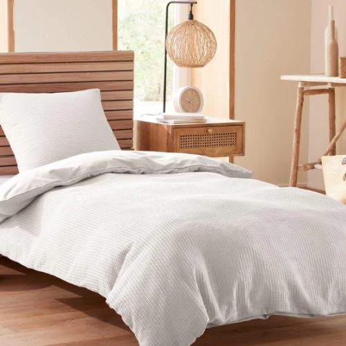 Couette 1 Place Arc Câlin – Éclats de Tendresse