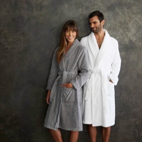 Cap de Bain 4 Pièces – Homme & Femme en Éponge Ultra Douce