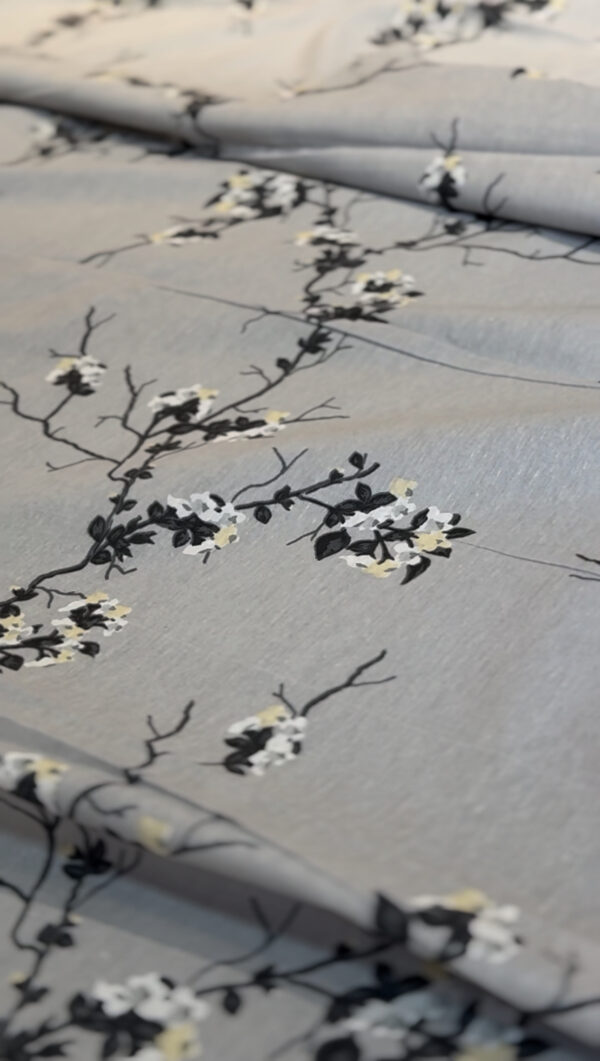 Parure de Lit   Motif Fleurs  – Élégance Moderne