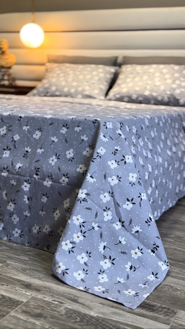 Parure de lit Plumes d’Azur – Élégance Bohème