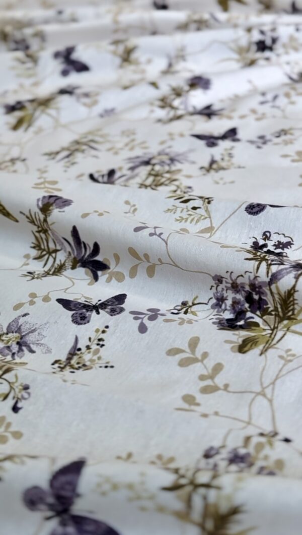 Parure de Lit Fleurie – Papillons et Fleurs
