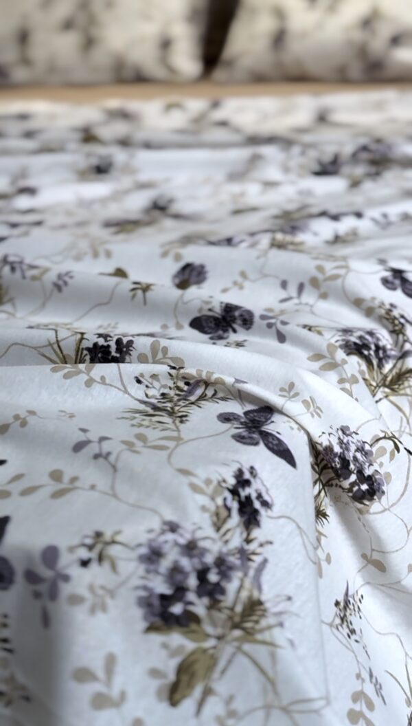 Parure de Lit Fleurie – Papillons et Fleurs