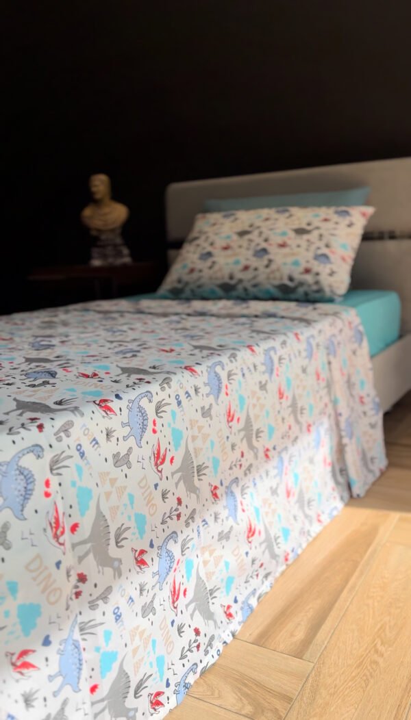 Parure de Lit Dinosaure Ludique – Aventure Préhistorique