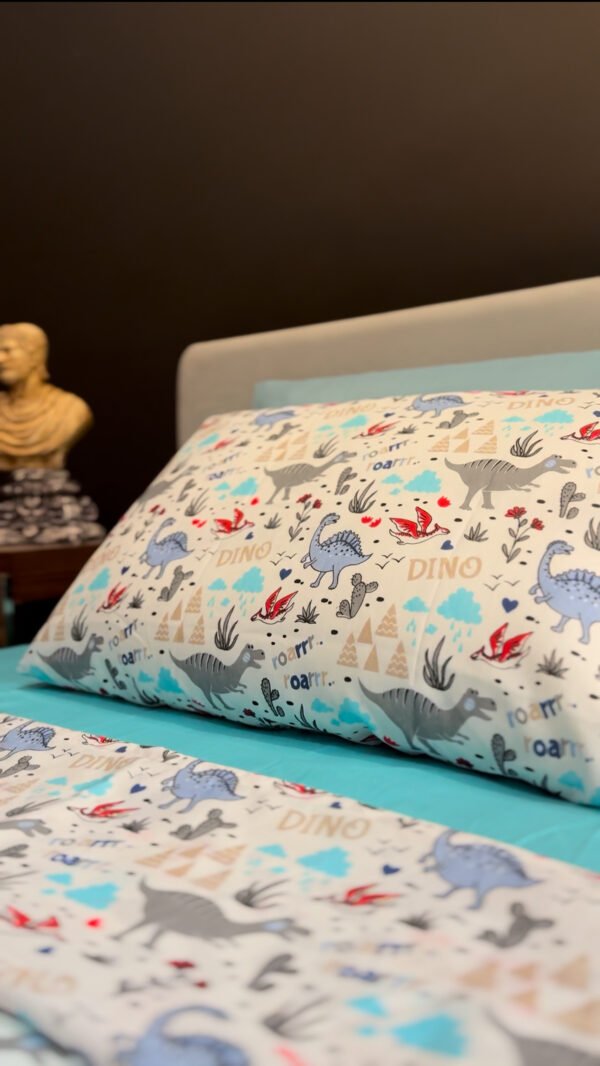 Parure de Lit Dinosaure Ludique – Aventure Préhistorique