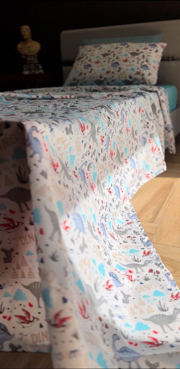 Parure de Lit Dinosaure Ludique – Aventure Préhistorique