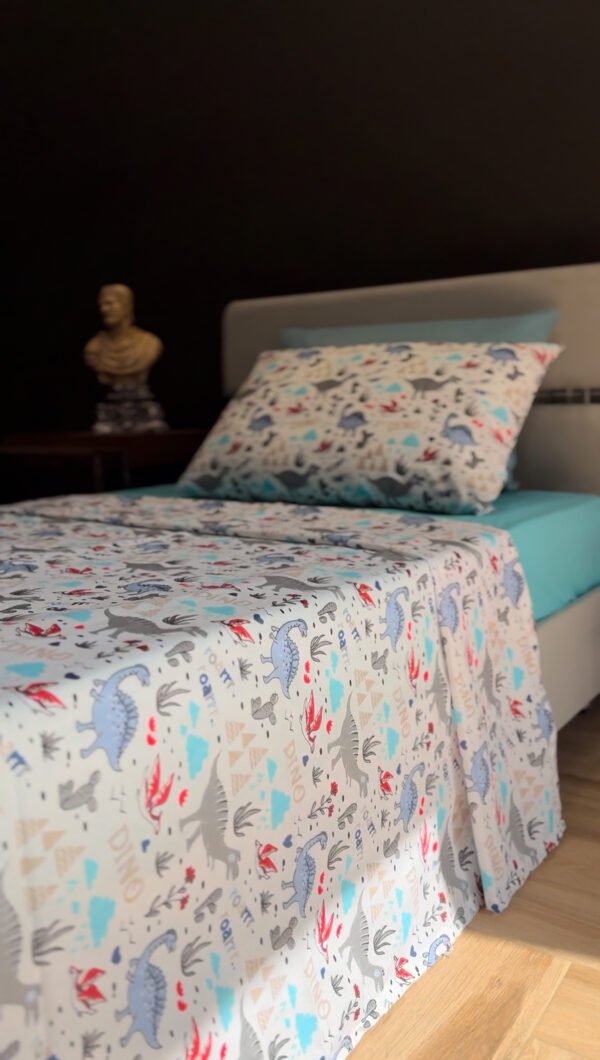 Parure de Lit Dinosaure Ludique – Aventure Préhistorique