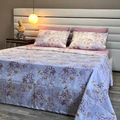 Parure de Lit Florale Romantique – Confort Doux