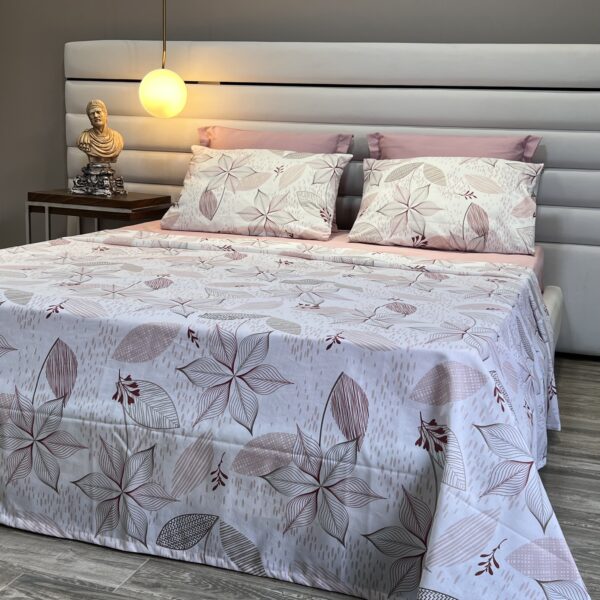 Parure de Lit Florale Élégance – Atmosphère Romantique
