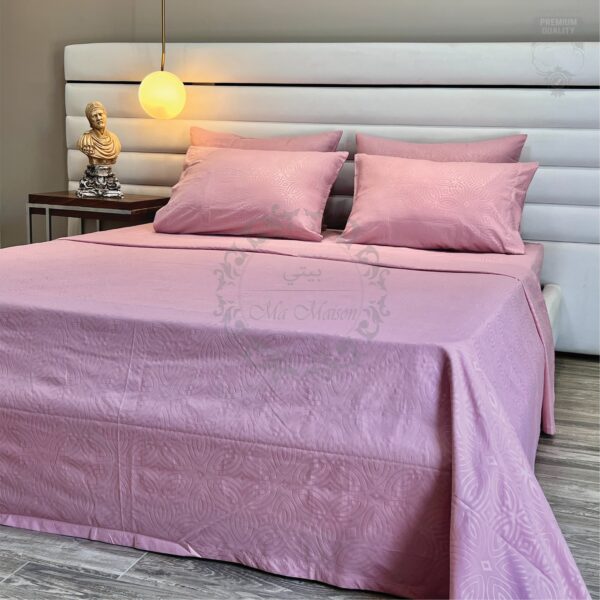 Parure de Lit Couleur Uni –  Design feuilles