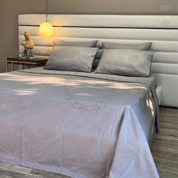 Parure de Lit Couleur Uni –  Design feuilles