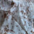 Parure Satin De Coton Imprimé Fleurs Marron