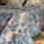 Parure de Lit Floraison Élégante – Gris Perle et Beige Doré