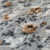 Parure de Lit Floraison Élégante – Gris Perle et Beige Doré