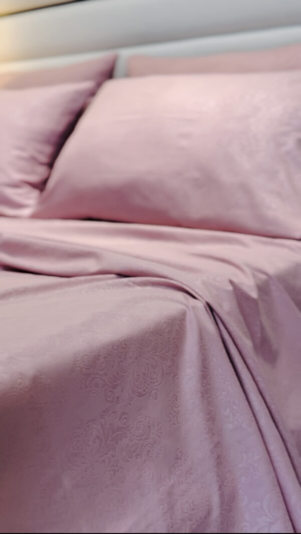 Parure de Lit Couleur Uni –  Design Baroque