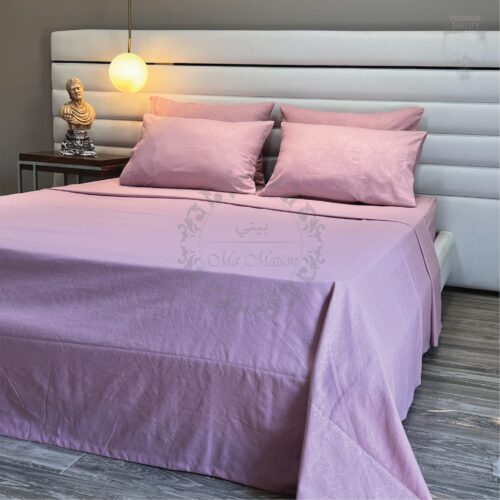 Parure de Lit Couleur Uni –  Design feuilles