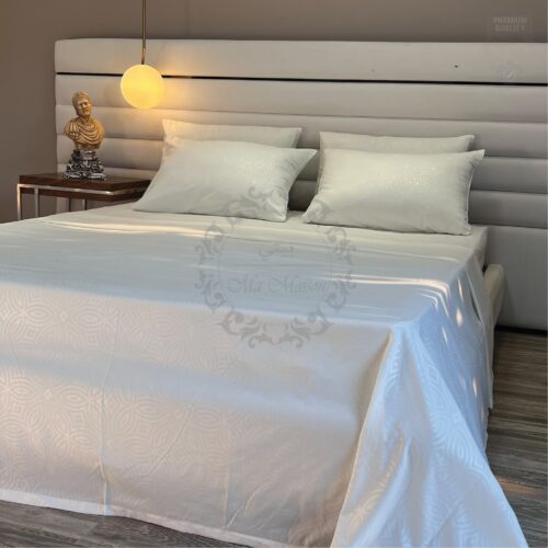 Parure de Lit Couleur Uni –  Design feuilles