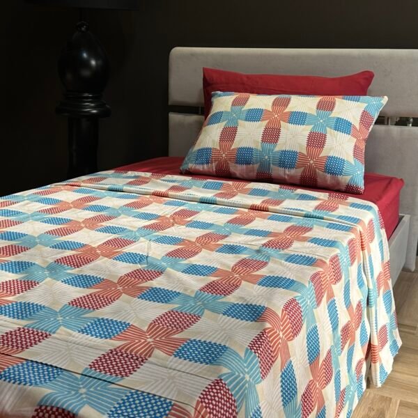 IMG_0462 Parure de Lit Geometrika – Palette Multicolore Élégante