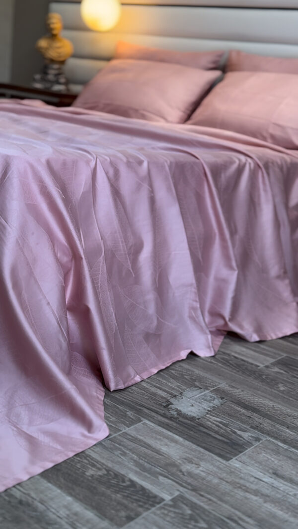 Satin De Coton Jardin de Feuilles – Éveil Botanique