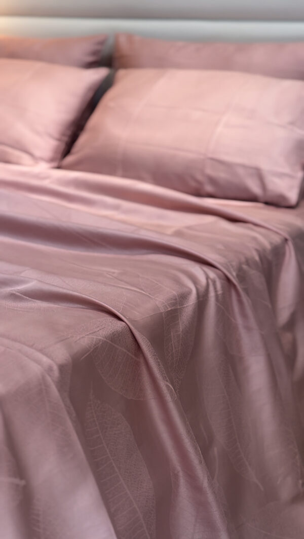 Satin De Coton Jardin de Feuilles – Éveil Botanique