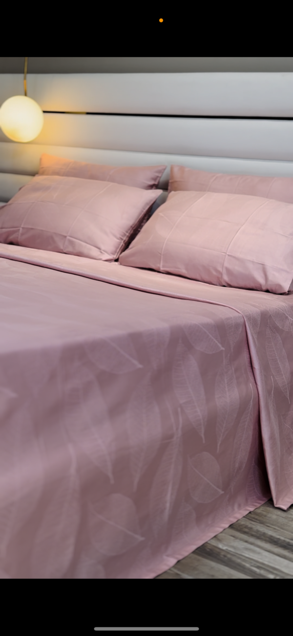 Satin De Coton Jardin de Feuilles – Éveil Botanique