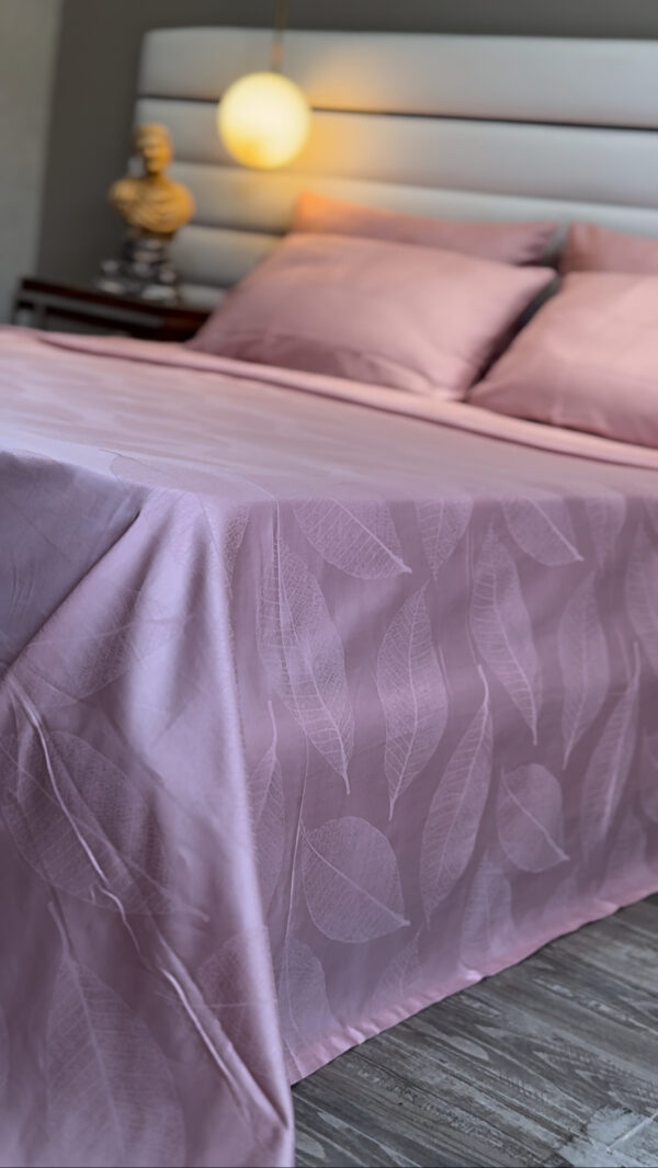 Satin De Coton Jardin de Feuilles – Éveil Botanique