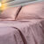 Parure de Lit Satin De Coton Blush Moderne – Harmonie