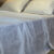 Parure de Lit Satin De Coton Silence Blanc – Minimalisme