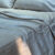 Parure de Lit Satin De Coton beige – Épure Moderne