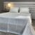 Parure de Lit Satin De Coton Blanc – Épure Moderne