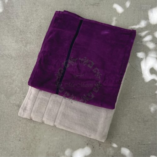 1 Pack de 2 Draps de Bain – 140 x 70 cm, Qualité Premium