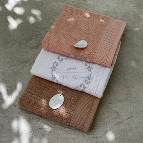 1 Pack de 3 Draps de Bain – 140 x 70 cm, Qualité Premium