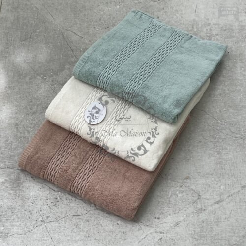 3 Pack de 3 Draps de Bain – 140 x 70 cm, Qualité Premium