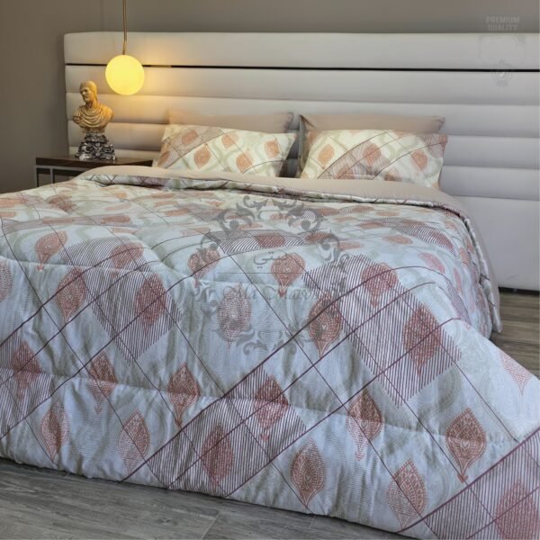 41 Couette 2 Places Charme Baroque – Géométrie Noble