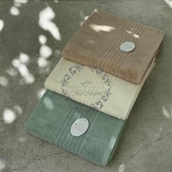 Pack de 3 Draps de Bain – 140 x 70 cm, Qualité Premium