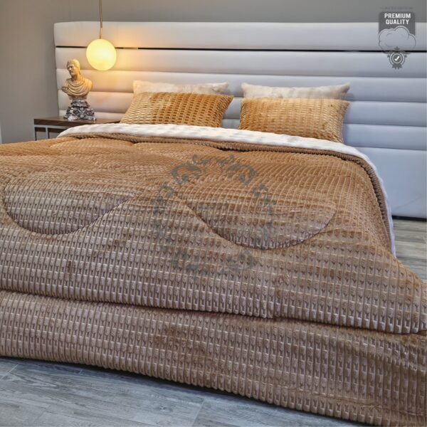 Couvre-lit Polaire 2 Places  –  Douceur Boréale