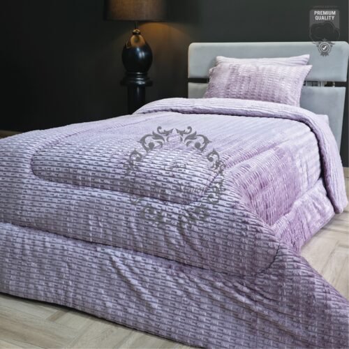 6 Couvre-lit Polaire 1 Place – Songe Violet