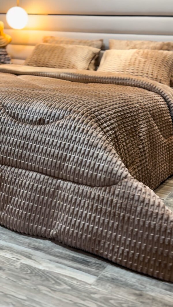 Couvre-lit Polaire 2 Places – Caresse d’Hiver