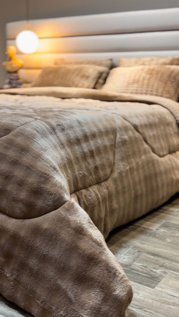 Couvre-lit Polaire 2 Places – Caresse d’Hiver