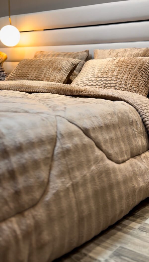 Couvre-lit Polaire 2 Places – Caresse d’Hiver