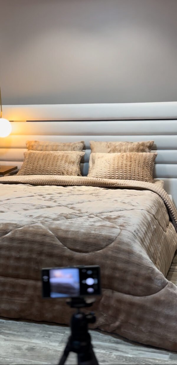 Couvre-lit Polaire 2 Places – Caresse d’Hiver