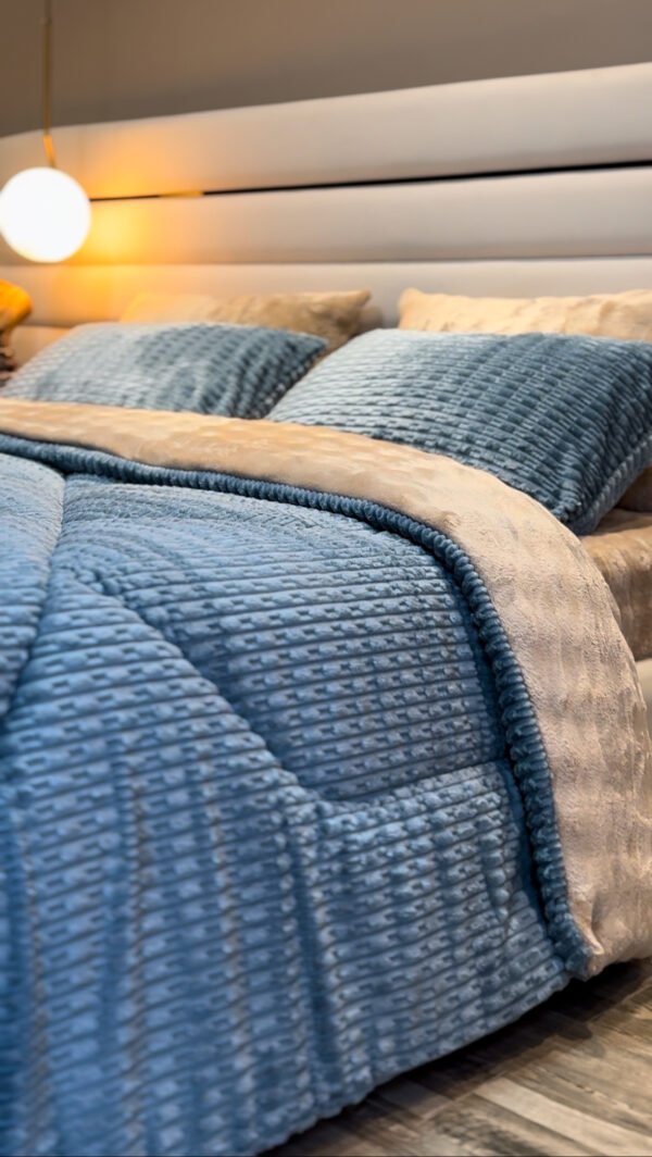 Couvre-lit Polaire 2 Places  –  Confort Premium