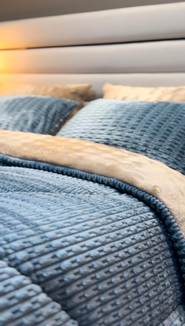 Couvre-lit Polaire 2 Places  –  Confort Premium