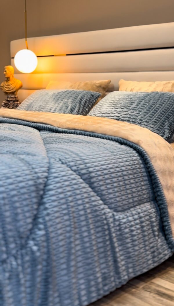 Couvre-lit Polaire 2 Places  –  Confort Premium