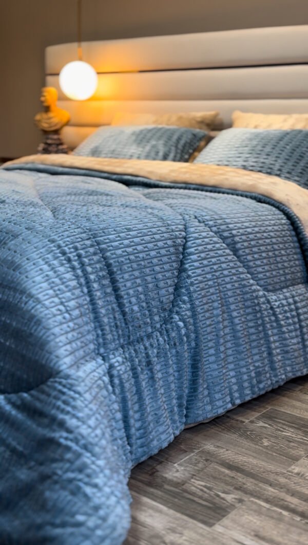 Couvre-lit Polaire 2 Places  –  Confort Premium