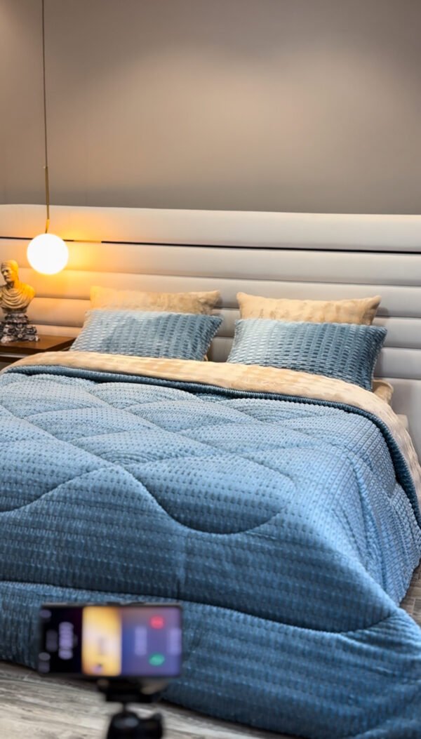 Couvre-lit Polaire 2 Places  –  Confort Premium