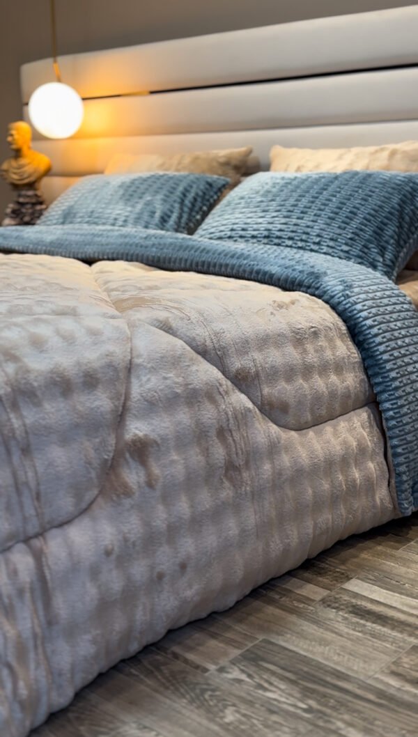 Couvre-lit Polaire 2 Places  –  Confort Premium