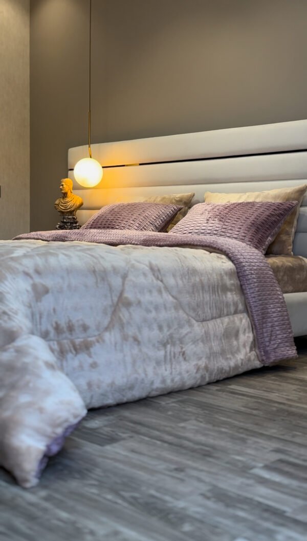 Couvre-lit Polaire 2 Places  –  Songe Violet